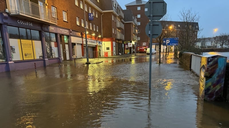 Number of roads closed in Cork due to Storm Bram