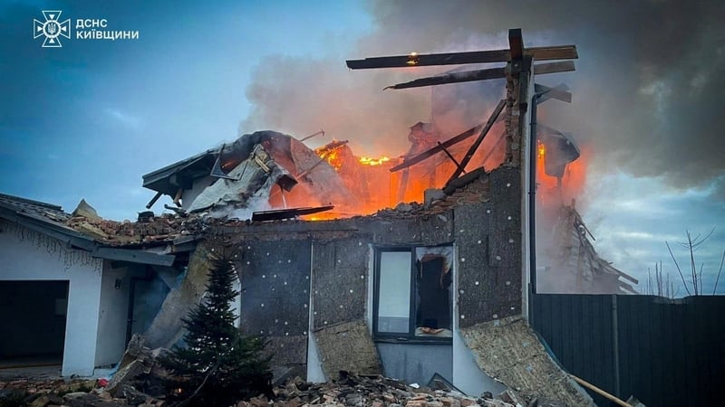 Overnight attacks on Ukraine leave three dead