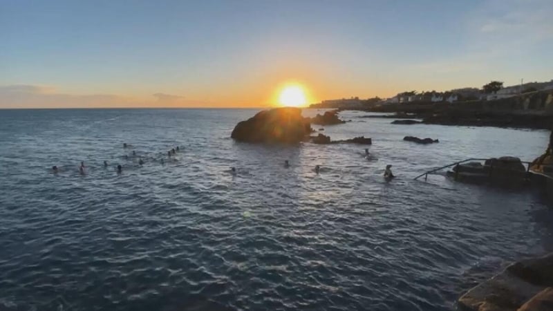 Seoirsín Bashford, OPT Ghaeilge Iorrais & Róisín Nic Grianna, Príomhfheidhmeannach Choláiste Uisce