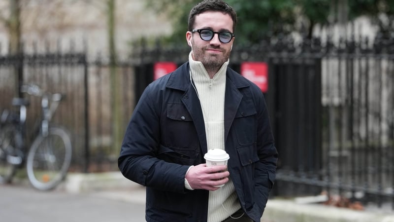 Dads at the cutting edge - the half zip jumper is now fashion!