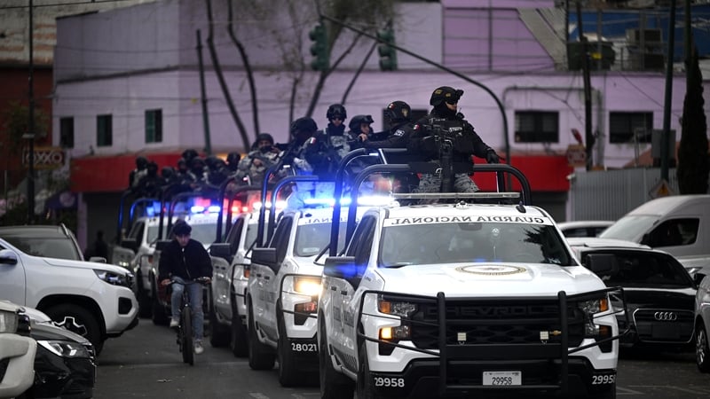 A wave of violence has broken out in Mexico after the country's  most wanted drug baron was killed