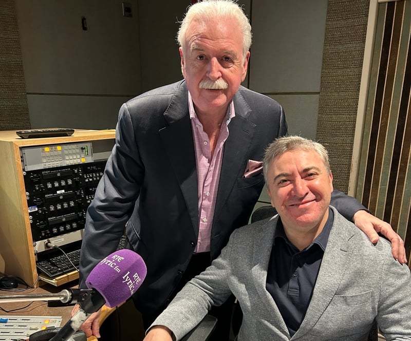 Violinist  Maestro Maxim Vengerov is in studio