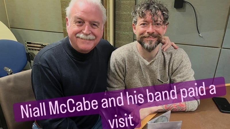 Always fantastic to have Niall McCabe in studio
