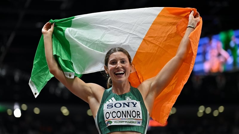 Kate O'Connor claims World Indoor bronze in new Irish record