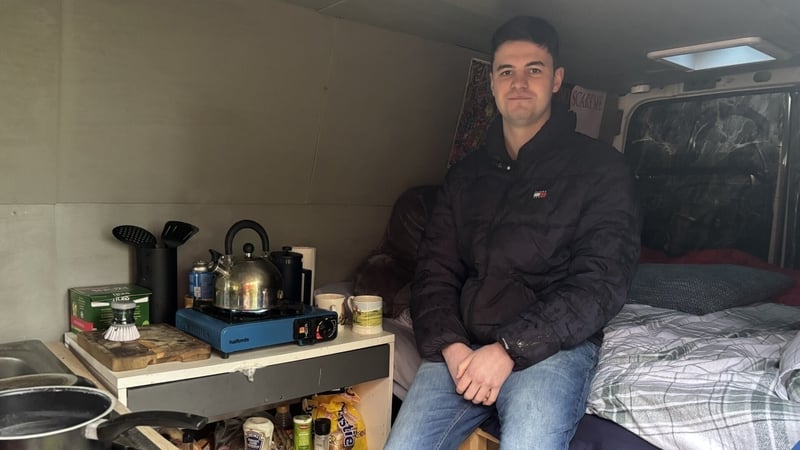 'I live in a van because rent is too high,' says UL student