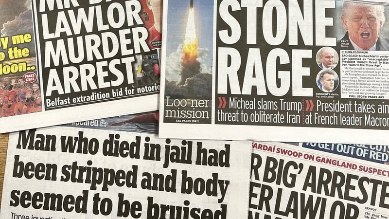 8.10am It Says In The Papers