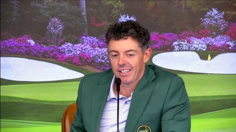 "It's a rollercoaster watching Rory"
