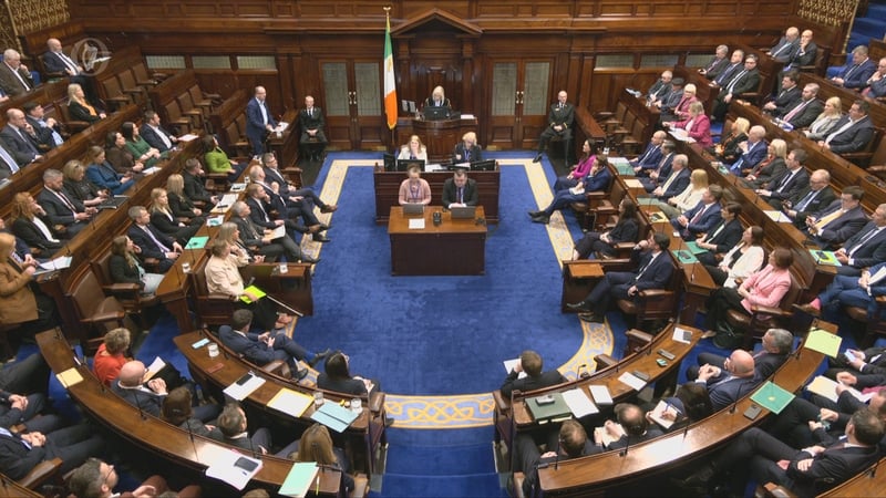 Drama in the Dáil