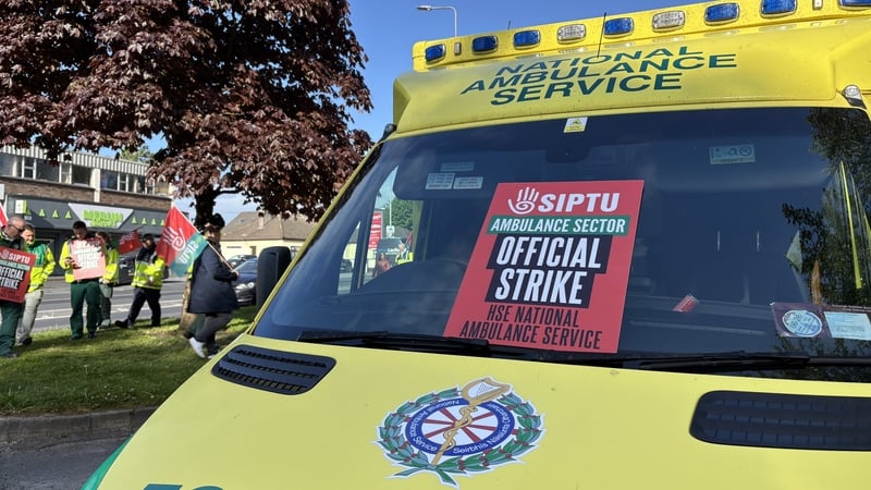 Ambulance strike continues overnight, further action planned