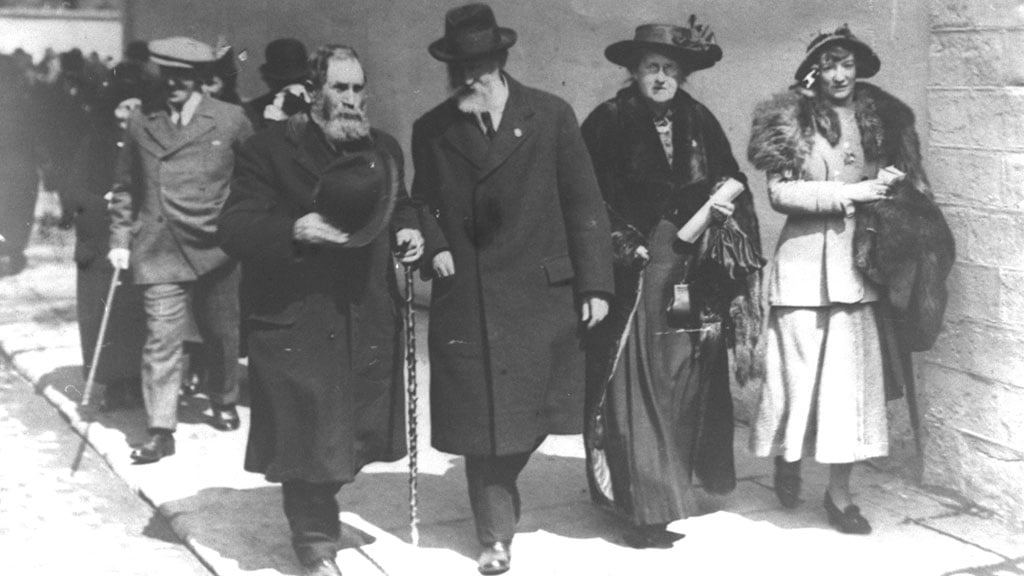 Grace Gifford with her in-laws