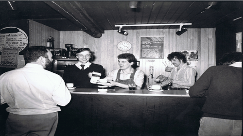 The coffee bar in the Hirschfeld Centre in 1979. Photo: the Irish Queer Archive/ National Library of Ireland