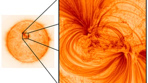 The images provide astronomers with a better understanding of the sun's complex atmosphere 
(Pic: University of Central Lancashire)