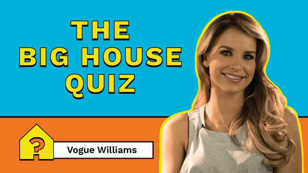 Vogue Williams is the quizmaster for episode one of The Big House Quiz
