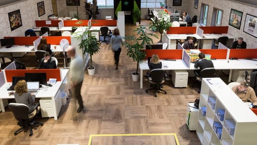 Inside the Ludgate digital hub in west Cork, one of hundreds of such centres around Ireland