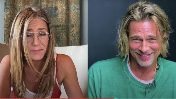 Jennifer Aniston and Brad Pitt reunited on screen for a good cause