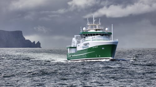 The new research vessel, RV Tom Crean, will be based in Galway