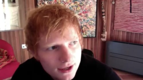 Ed Sheeran was a guest on Friday's Tracy Clifford Show