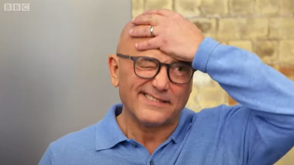 Gregg Wallace -Savouring/enduring the contestants' creations once again
All photos: BBC