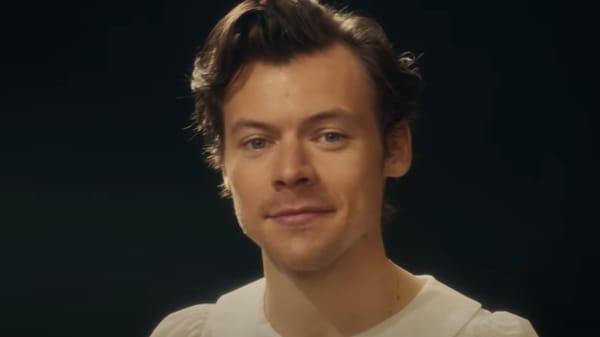 Harry Styles made the announcement in a trailer that was released on Wednesday Screengrab: Columbia Records