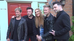 Westlife play special back garden gig for lucky fan