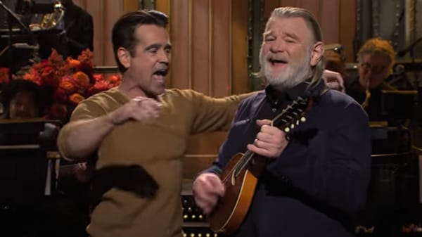 Colin Farrell was a surprise guest on Brendan Gleeson's Saturday Night Live debut